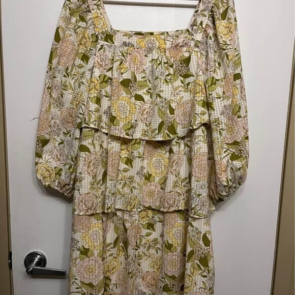 Who What Wear Ruffle Dress - Picture 2 of 7